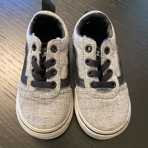 Gray toddler Vans